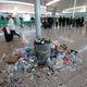 Image for article titled What happens when airport cleaning staff stop picking up after us, in horrifying photos